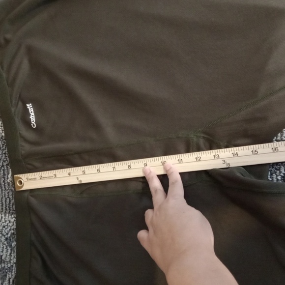 Carhartt Green Work Dry Midweight Polyester Thermal Underpants Bottoms Mens 4X - Picture 6 of 9